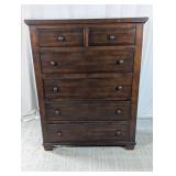 Flair Enterprises 6-Drawer Wood Chest