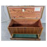 Mid-Century Lane Cedar Hope Chest w/Drawer