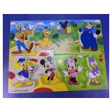 Mickey Mouse & Friends Wooden Peg Puzzle