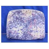 (2) Floral Cosmetic Travel Bags Set