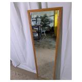 (1) Hamilton Wood Framed Mirror