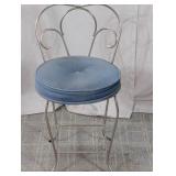Vintage George Koch Sons Metal Vanity Stool