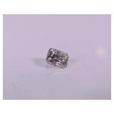 Brilliant 3.37 Carat Emerald Cut Moissanite