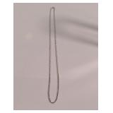 925 Sterling Silver 24" Italy Necklace Chain