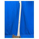 Axe with White Handle