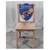 Vintage Ravenclaw House Wooden Chair