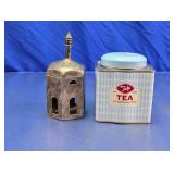Decor Lantern and Tala Tea Storage Tin