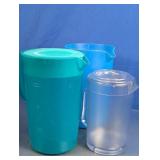 Plastic Beverage Pitcher Set