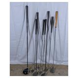 (8) Golf Clubs Set w/ Driver - Knight Brand & More
