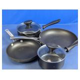 Nonstick Fry Pans & Saucepan Set