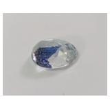 5.72 Carat Natural Oval Cut Aquamarine Gemstone