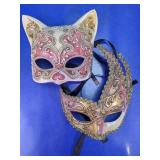 Venetian Style Hand-Painted Decorative Mask