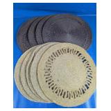 Round Woven Fiber Mats
