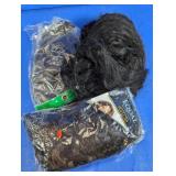 Synthetic Hairpieces & Wigs Lot