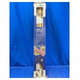 USA Banner Flag Set Nylon Pole Kit