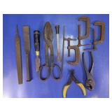 Mixed Metal Hand Tools Lot