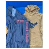 (2)Houston Texans Youth Hoodie Duo