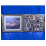(2) Assorted Framed Prints & Photo Collage