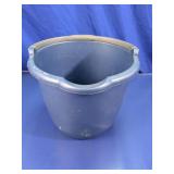 Blue Plastic 10 Qt Utility Bucket