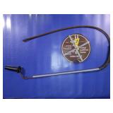 Manual Drain Auger Snake w/ Handle & Tape