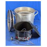 Cooking Pot Set with Insert & Thermometer