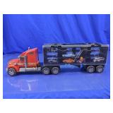 Toy Semi Truck Car Carrier w/ Cars
