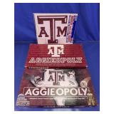 Aggieopoly Game & A&M Magnet Set