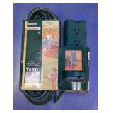 Woods Yard Stake Outdoor Power Outlet