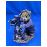 Boyds Bears Photographer Bear Figurine