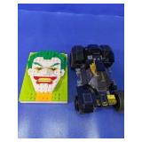 LEGO Joker Display And Batmobile With Robin