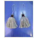(2) Decorative Curtain Tassel Tiebacks