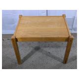 (1) Wooden Side Table