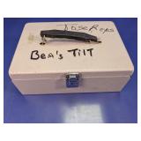 Metal Tool or Storage Box with Handle