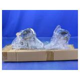 (2) Adjustable Chrome Makeup Mirrors