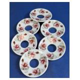 Floral Bobeches Candle Drip Holders