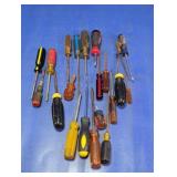Assorted Screwdrivers Mixed Sizes Lot