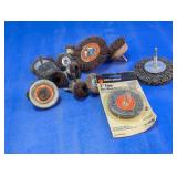 Assorted Wire Wheel & Disc Lot