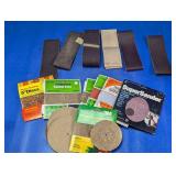Assorted Sanding Discs & Sandpaper Sheets