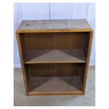 (1) Wooden Shelf Unit