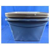 Plastic Storage Tubs