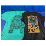 Star Wars Graphic T-Shirts R2D2 Vader