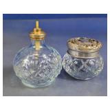 Vintage Cut Glass Perfume Bottles