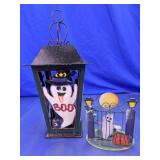 Halloween Ghost Lantern & Decor Set