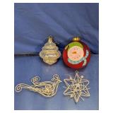 Mixed Christmas Ornaments Lot