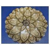 Decorative Mandala Pattern Ceramic Platter