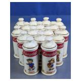 Campbellï¿½s Ceramic Spice Jars w/ Lids Set