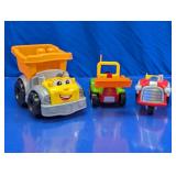 Plastic Toy Vehicles Lot