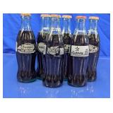 (6) Coca-Cola Sports Glass Bottles