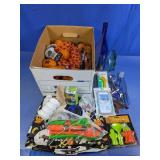 Mixed Household & Halloween Decor Lot