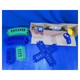 Toy Train Track Set with Train and Controller